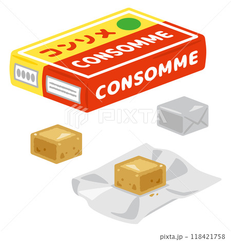箱入りのコンソメセット 118421758