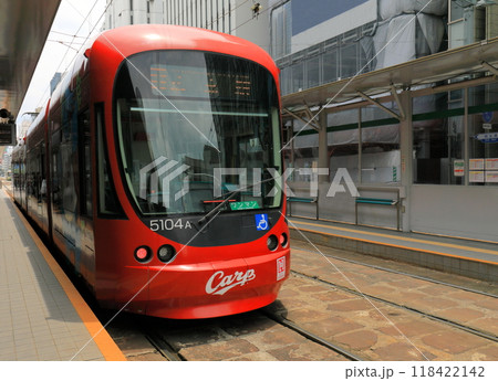 カープラッピング電車 カープラッピング電車 118422142