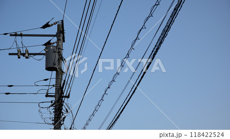 青空と電柱 青空と電柱 118422524