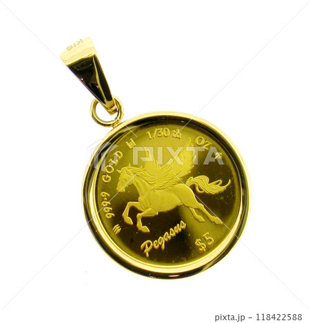 エリザベス金貨ペンダントトップ 118422588