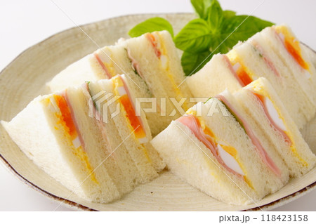 おいしそうなサンドイッチ 118423158