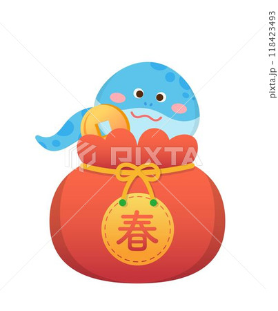 蛇 ヘビ 巳 118423493