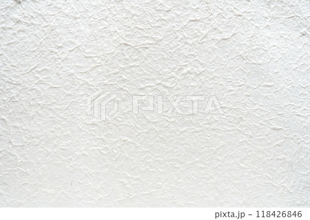 背景素材　和紙　白 118426846