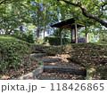 木漏れ日が美しい公園 118426865