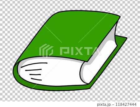 ゆるめシンプルな分厚めの本3 ベタ塗り ゆるめシンプルな分厚めの本3 ベタ塗り 118427444