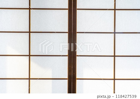 和室の障子 和室の障子 118427539