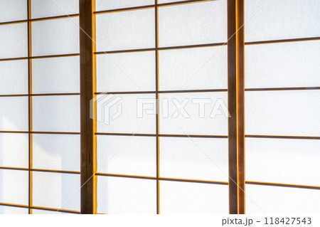和室の障子 118427543