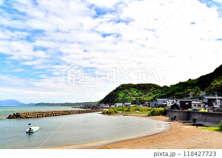いずもざき海遊広場付近より寺泊方面を望む(新潟県出雲崎町)【2024.9】 118427723