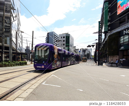 サンフレッチェラッピング電車 サンフレッチェラッピング電車 118428033