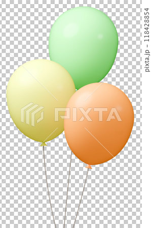 3D image_balloon_pastel 顏色 3D image_balloon_pastel 顏色 118428854