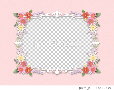 Flower Frame M-5 118429759