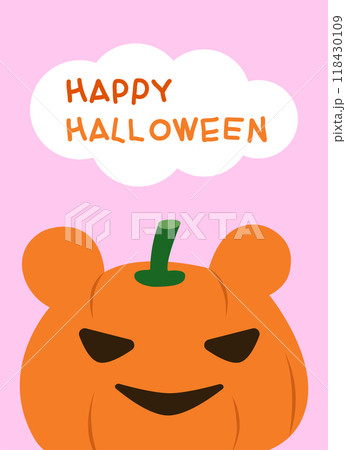 Halloween greeting card for festival. Trick or Treat for celebration and festival Halloween greeting card for festival. Trick or Treat for celebration and festival 118430109