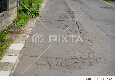 セットバック道路　二項道路　通路　専用通路 118430632