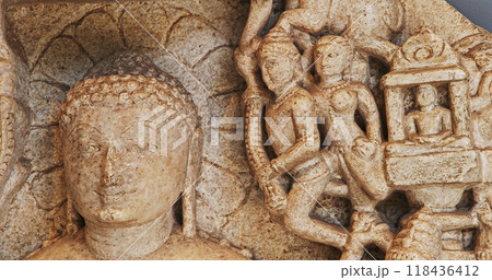 Supreme Teacher Of Jainism. Mahavira Also Known As Vardhamana. Mahavira Was Born In The Early 6th Century Bce To A Royal Jain Family Of Ancient India 118436412