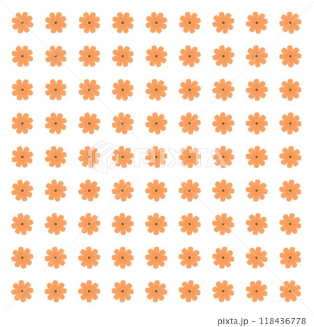 コスモスの花の壁紙イラスト コスモスの花の壁紙イラスト 118436778
