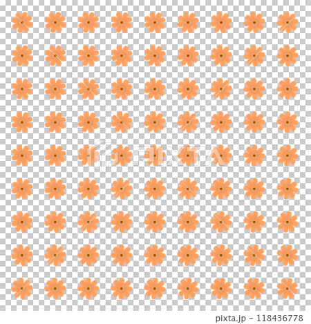 コスモスの花の壁紙イラスト コスモスの花の壁紙イラスト 118436778