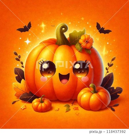 ほっこりハロウィン 118437392