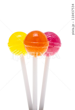 lollipop isolated 118437534