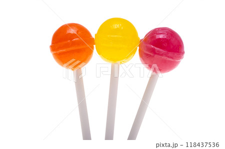 lollipop isolated 118437536