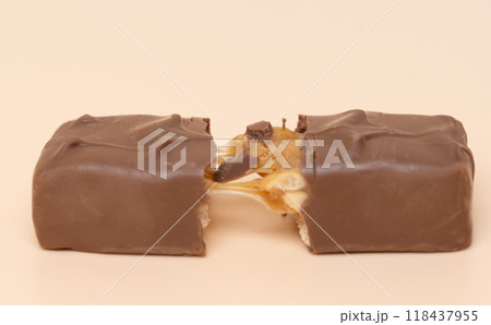 chocolate bar with nuts chocolate bar with nuts 118437955