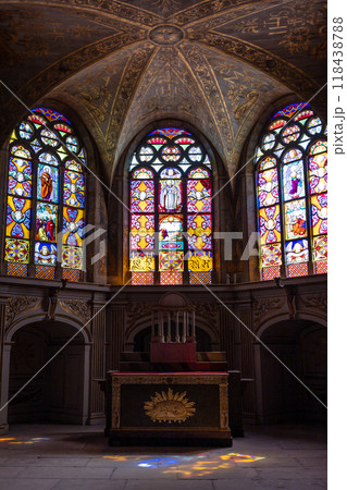 晴天のフォンテーヌブロー城 晴天のフォンテーヌブロー城 118438788