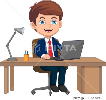 young businessman in the office young businessman in the office 118438969