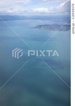 アイルランド　ダブリンへ向かう　飛行機・空港 118439378