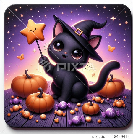 ハロウィン 黒猫 満月 キャンバスアート 紛らわし ちぎり絵×切り絵 かわいい ネコ 売買されたオークション情報 落札价格 【au  payマーケット】の商品情報をアーカイブ公開