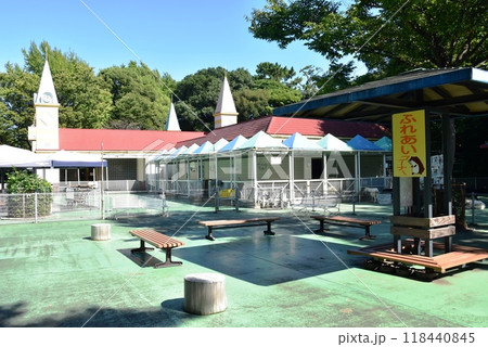 神奈川県　平塚市総合公園のふれあい動物園 118440845