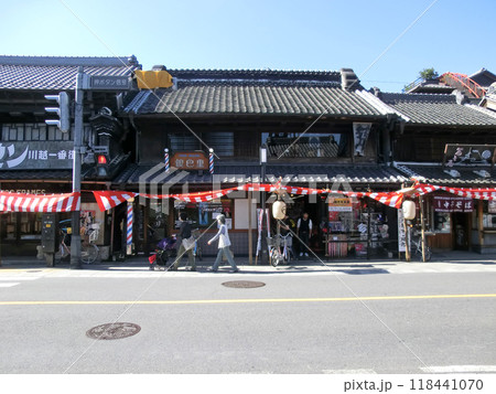 埼玉県の川越まつり前日(銀巴里、太陽堂) 埼玉県の川越まつり前日(銀巴里、太陽堂) 118441070