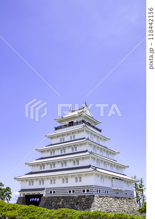 島原のランドマーク 美しい島原城(長崎県島原市) 島原のランドマーク 美しい島原城(長崎県島原市) 118442156