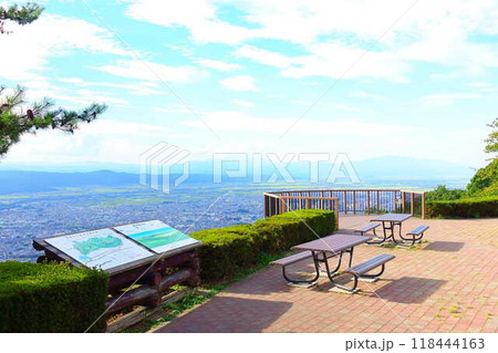 山形市全景 西蔵王公園 山形市全景 西蔵王公園 118444163