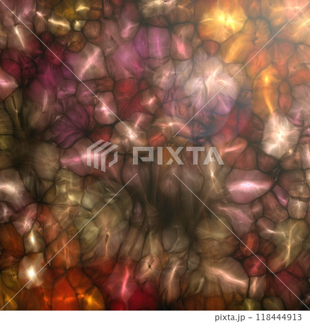 ドロドロの模様の背景テクスチャ画像 118444913