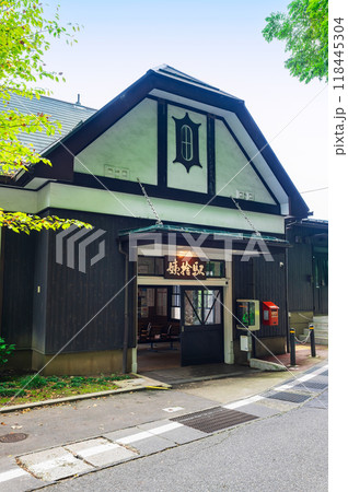 長野県　篠ノ井線姨捨駅 118445304