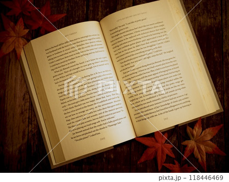 読書の季節　秋　冬 118446469