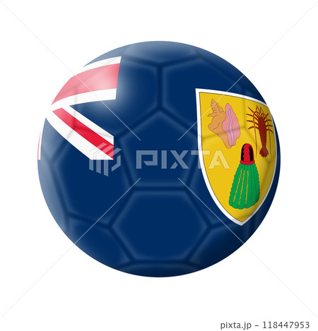 Turks and Caicos Islands soccer ball football 118447953
