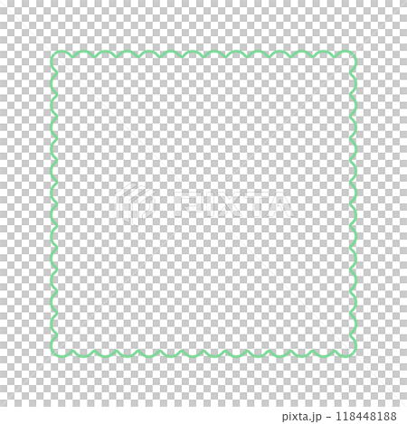 Green cute square border - Simple background, frame and decoration design material Green cute square border - Simple background, frame and decoration design material 118448188