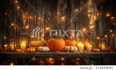 Autumn Pumpkin Display Autumn Pumpkin Display 118449695