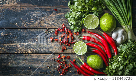 Fresh Ingredients Layout Fresh Ingredients Layout 118449729