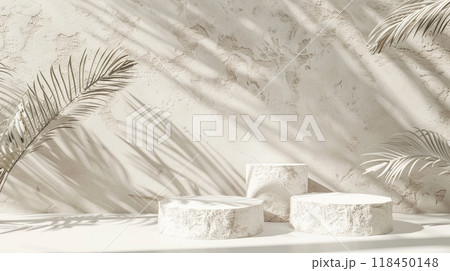 Minimalist Stone Display 118450148