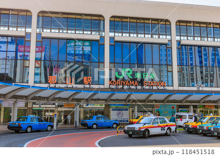 福島県　郡山市　郡山駅西口 ロータリー 118451518