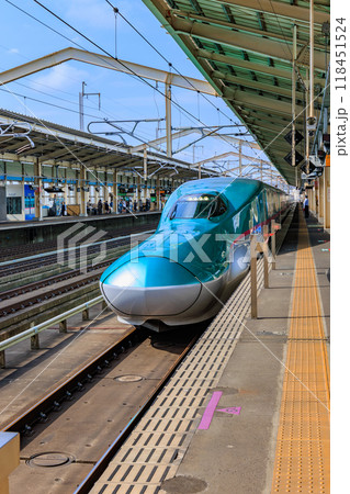 福島県　郡山市　郡山駅　新幹線のりば 118451524