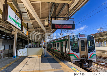 福島県　郡山市　郡山駅　在来線のりば 118451532