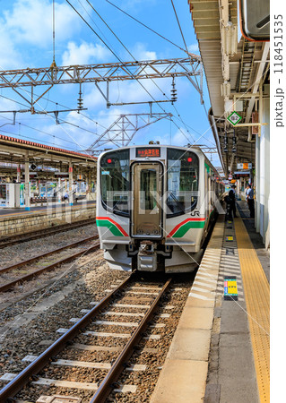 福島県　郡山市　郡山駅　在来線のりば 118451535
