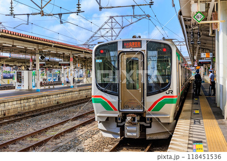 福島県　郡山市　郡山駅　在来線のりば 118451536