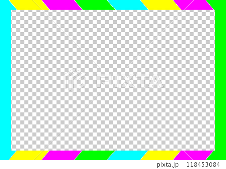 フレーム カラフル フレーム カラフル 118453084