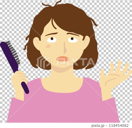 女人的頭髮煩惱 118454082