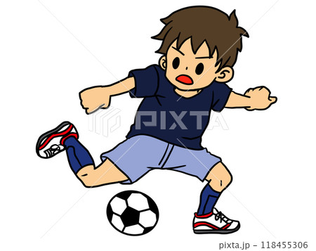 サッカー 118455306