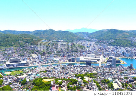 再開発中の長崎駅周辺とスタジアムシティ 118455372