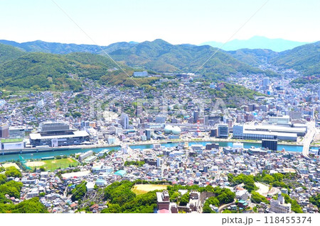 再開発中の長崎駅周辺とスタジアムシティ 118455374